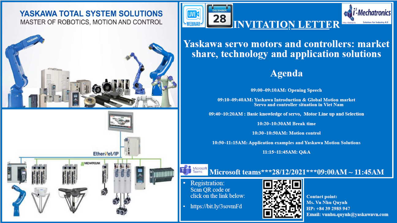 Servo motors  Yaskawa Global Site
